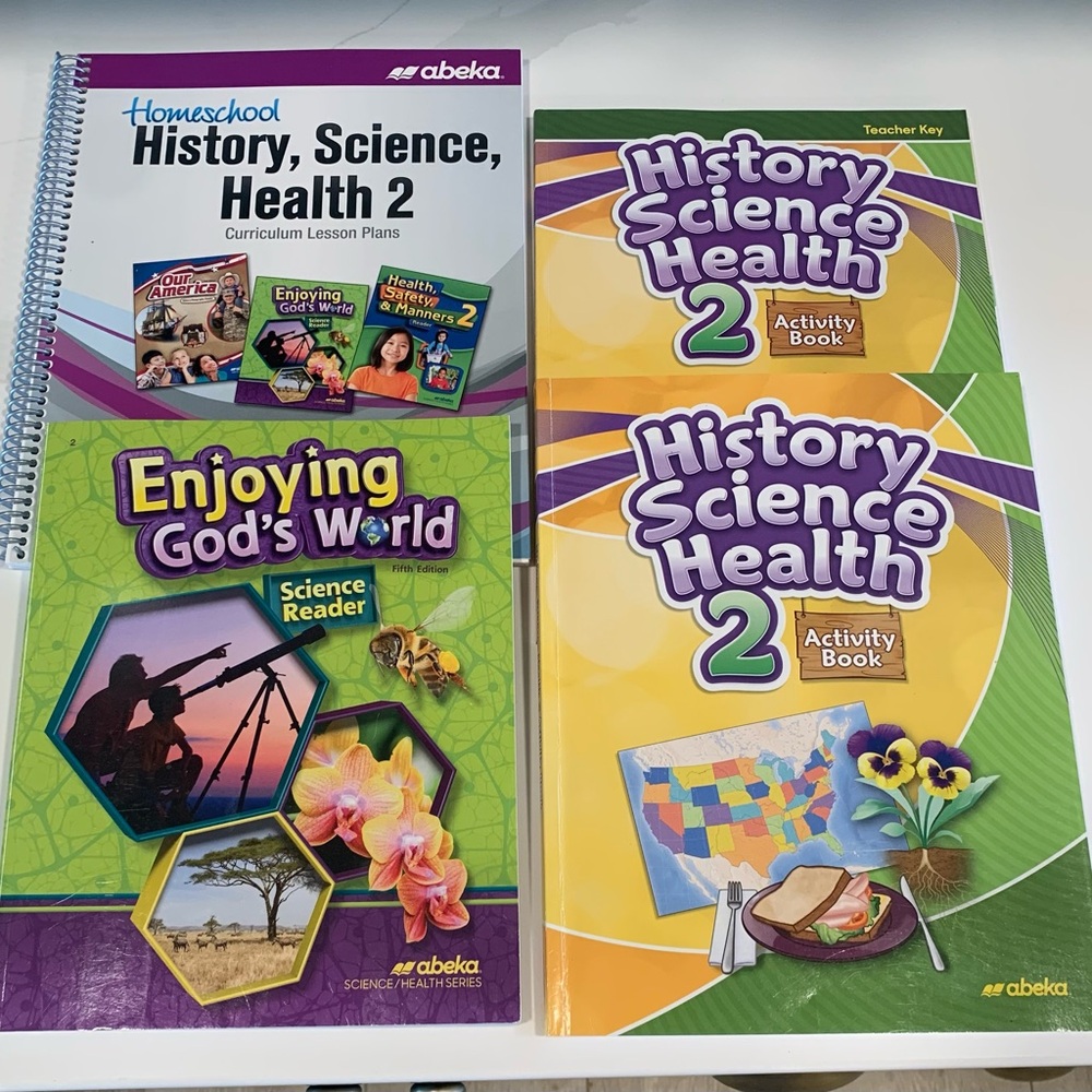 Abeka- History, Science and Health-2nd Grade bundle